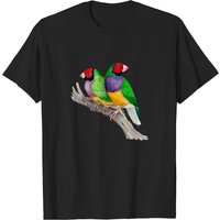 Gouldian Finches Classic T-Shirt for Men — Mens T Shirts