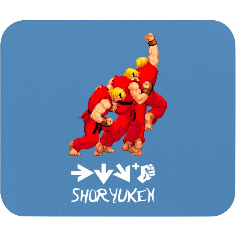 Shoryuken - Street Fighter Mouse Pads — Mouse Pads & Desk Mats