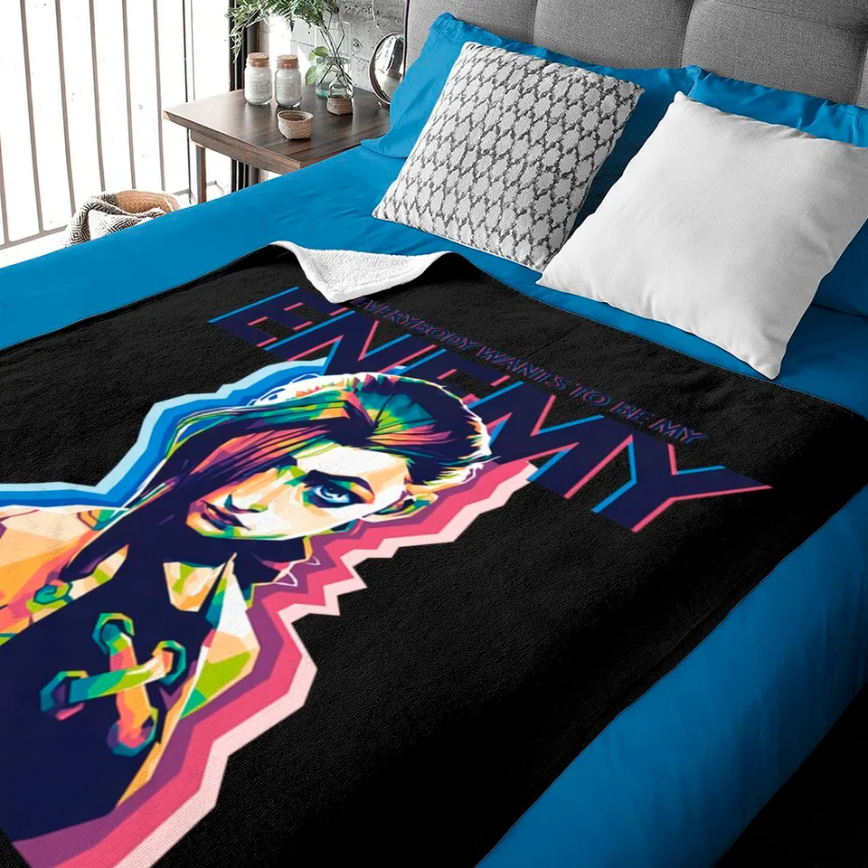 Couverture pour bébé Arcane Jinx Everybody Wants To Be My Enemy — Couvertures pour bébé