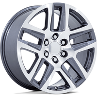 Performance Replicas PR203 Gunmetal Machined Wheels - 20x9 - 6x139.7 — Wheels & Rims