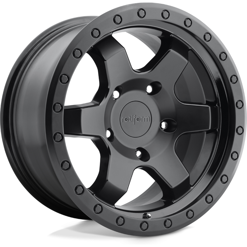 Rotiform R151 Six-Or Matte Black Wheels - 20x9 - 5x130 Bolt Pattern — Wheels & Rims