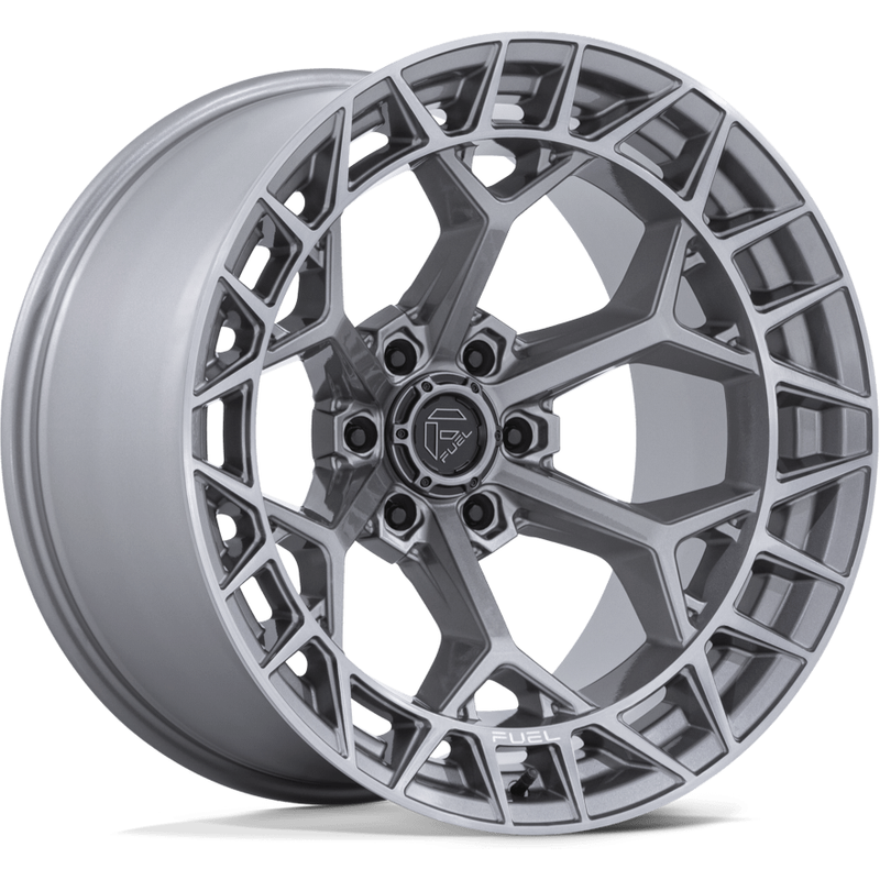 Roues Fuel FC873 Charger Platinum - 20x10 - 6x139.7 -18 Offset — Roues et jantes