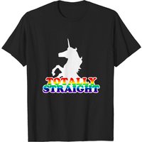 T-shirt classique Totally Straight Unicorn pour hommes — T-shirts pour hommes
