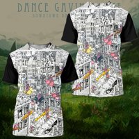 Danse Gavin Dance - T-shirt 3D Bataille du Centre-ville de Mountain