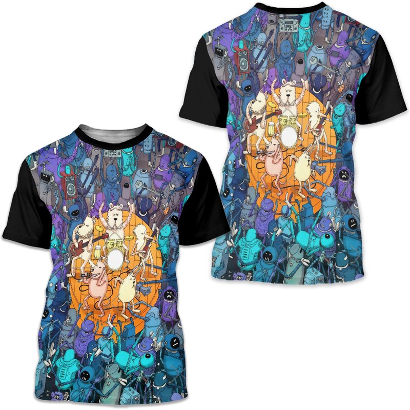 Danse Gavin Danse - T-shirt 3D Concert Heureux — T-shirts pour hommes