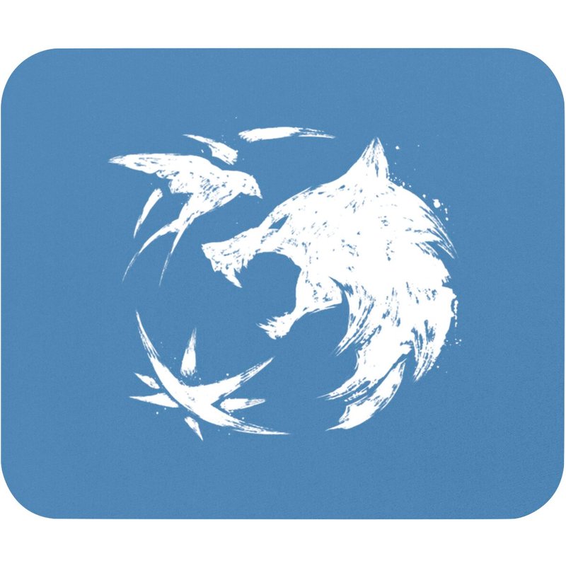 The Witcher Symbol Mouse Pad — Mouse Pads & Desk Mats