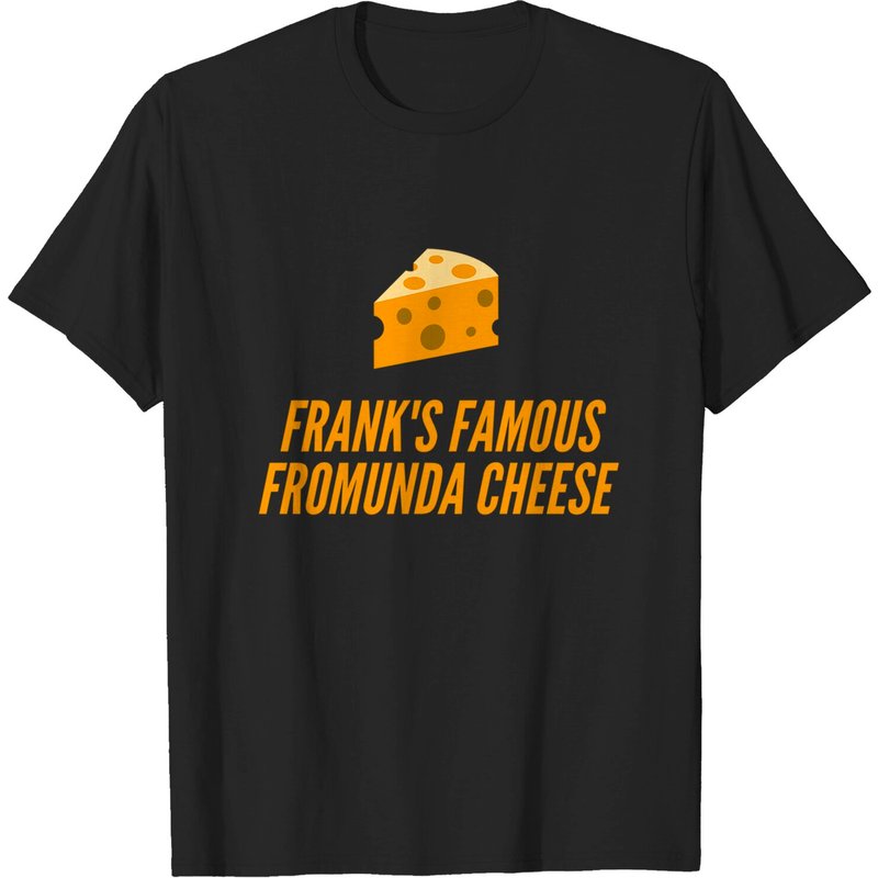 T-shirt classique Fromunda Cheese de Frank’s Famous pour hommes — T-shirts pour hommes