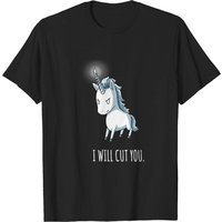 T-shirt I Will Cut You Unicorn, Stabby The Unicorn — T-shirts pour hommes