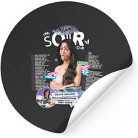 Autocollants Olivia Rodrigo Sour 2022 World Tour