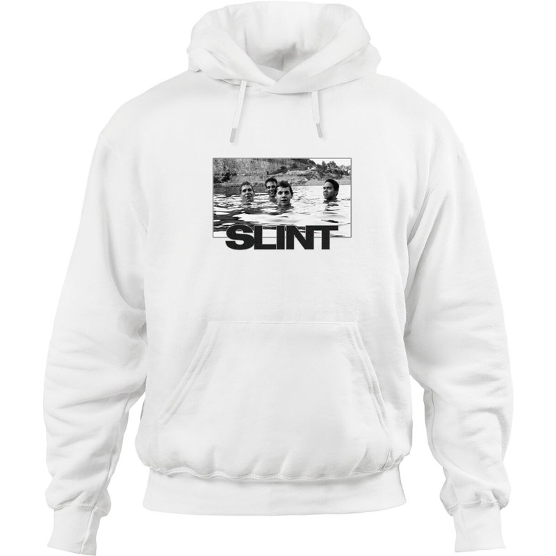 Slint Unisex Military Green Hoodie — Mens Hoodies