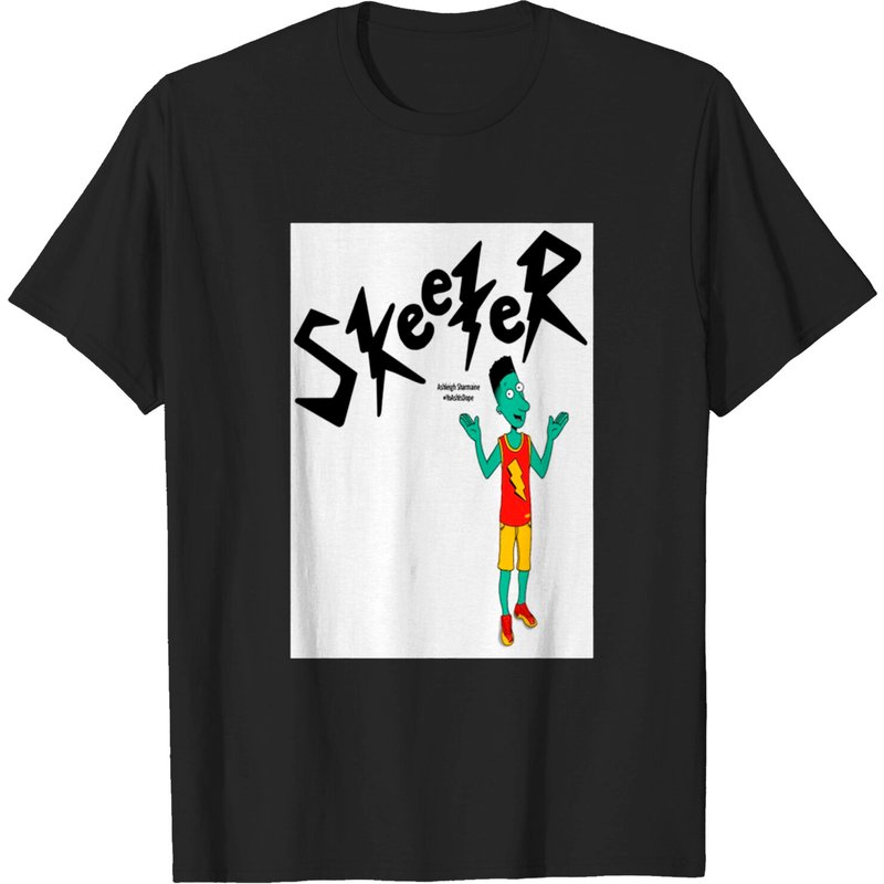 T-shirt pour hommes Skeeter Doug en noir — T-shirts pour hommes