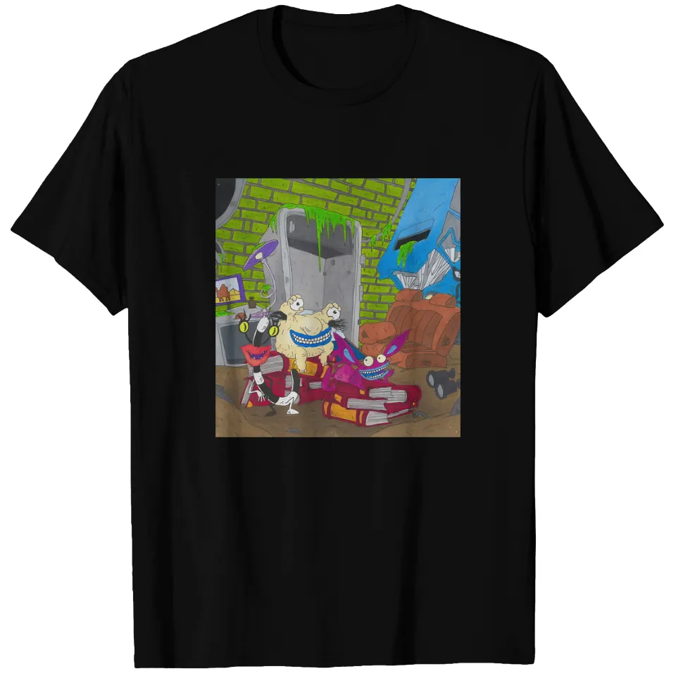 Aaahh Real Monsters Group Nickelodeon T-Shirt