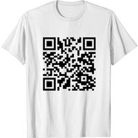 Rick Roll QR Code Men's T-Shirt — Mens T Shirts