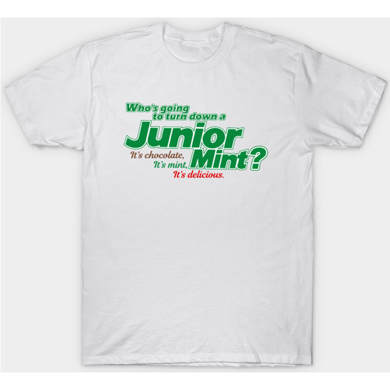 Who's Going To Turn Down A Junior Mint? Seinfeld Men's T-Shirt