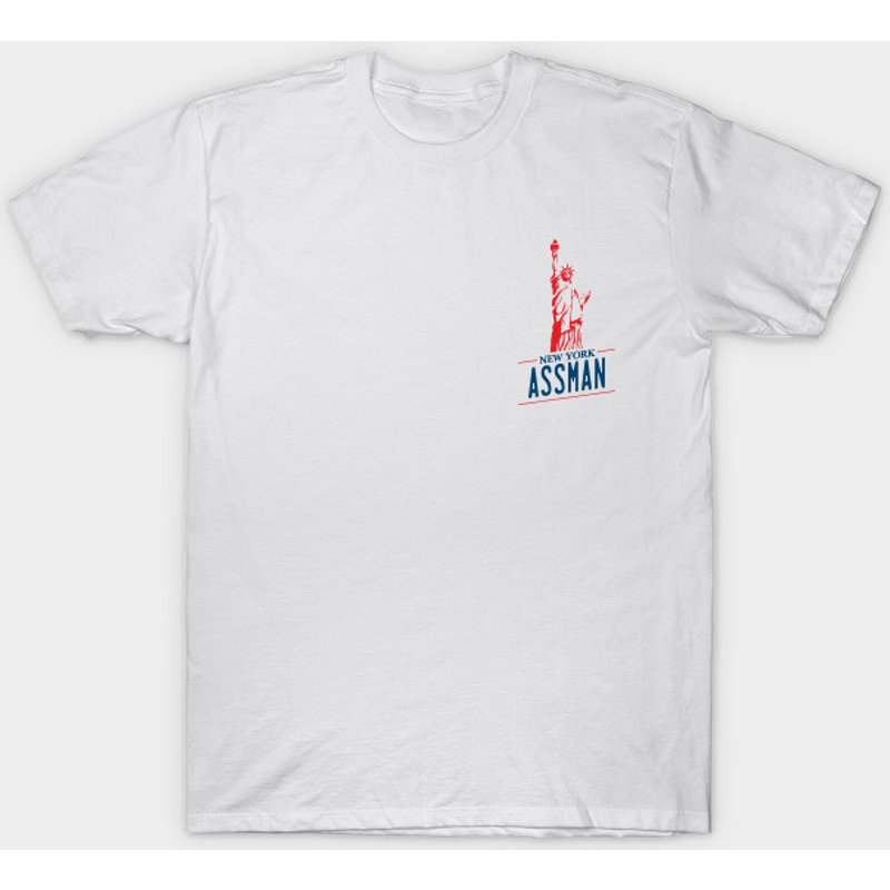 PT - New York Assman - T-shirt Seinfeld pour hommes — T-shirts pour hommes