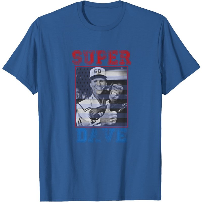 Super Dave Osborne Men's T-Shirt - Royal Blue