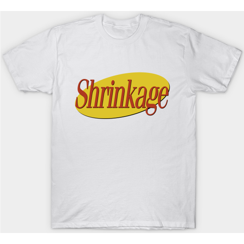 T-shirt Seinfeld Shrinkage — T-shirts pour hommes