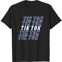 Tik Tok Multiple Split T-Shirt for Men - Black — Mens T Shirts