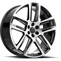 Roues O.E. Revolution C-32 Noir Brillant Mécanisé - 22x9 - 6x139.7 — Roues et jantes