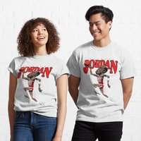 T-shirt Caricature de Michael Jordan pour Hommes