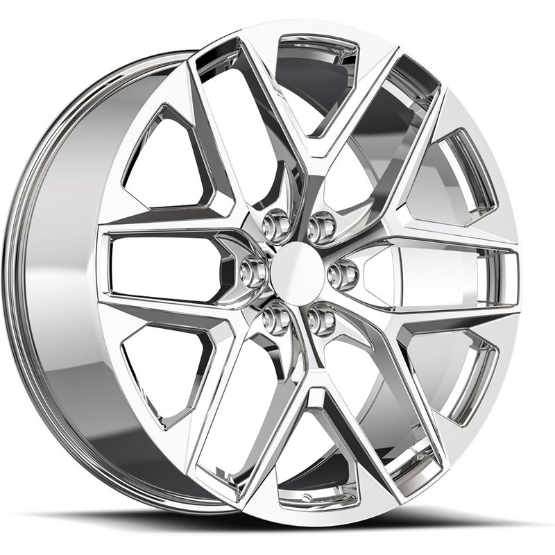 O.E. Revolution C-39 Chrome Wheel - 24x10 - 6x139.7 Bolt Pattern — Wheels & Rims