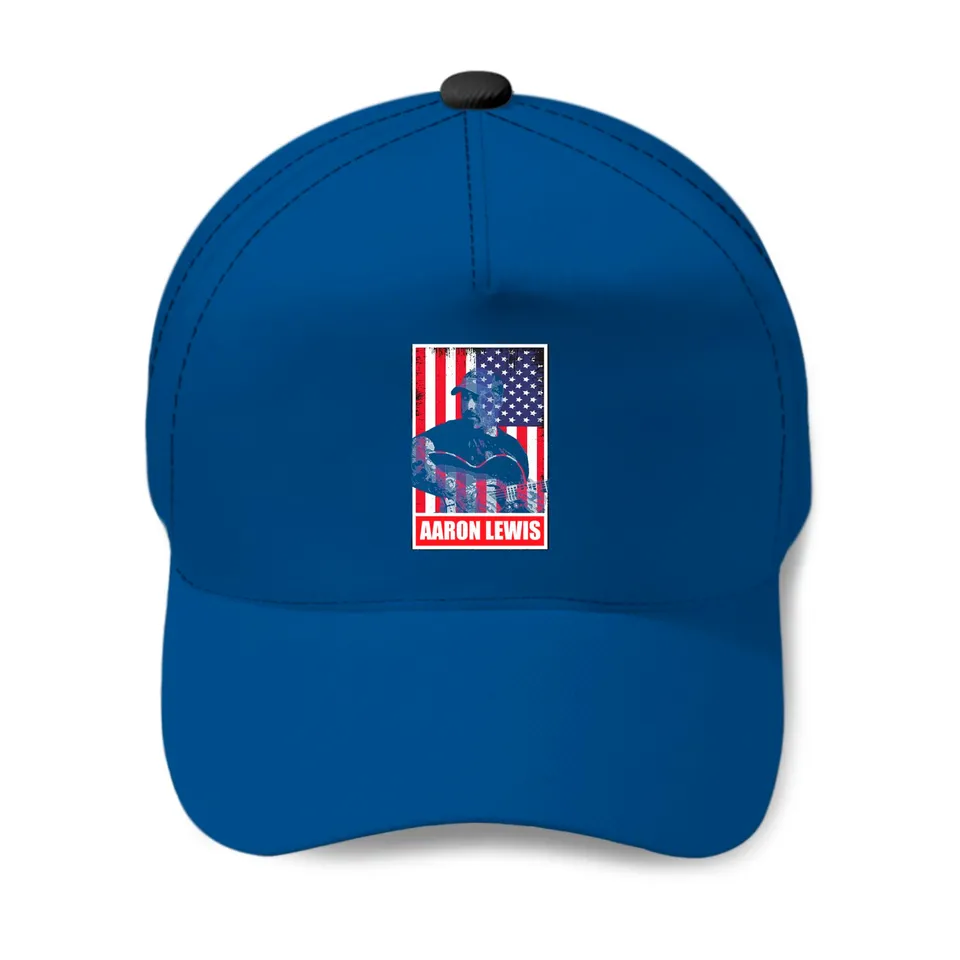 Casquette Vintage America Flag Am I The Only One Aaron Lewis — Casquette de baseball