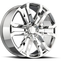 O.E. Revolution D-37 Chrome Wheel - 22x9 - 6x139.7 Bolt Pattern
