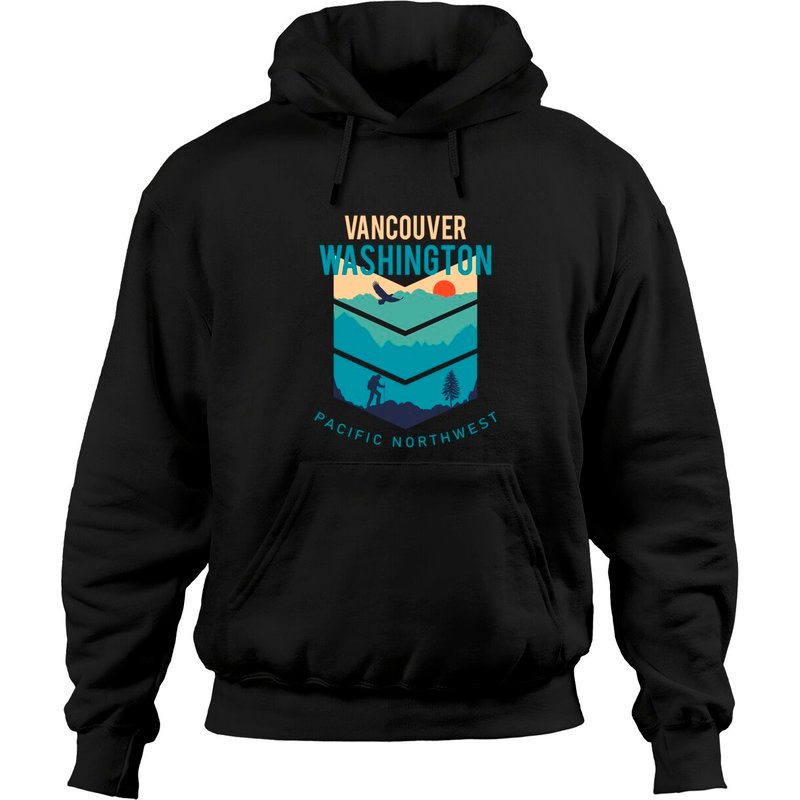 Hoodies de Vancouver Washington - Hometown Pacific Northwest — Sweats à capuche pour hommes