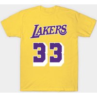 Kareem Abdul-Jabbar Men's Black T-Shirt — Mens T Shirts