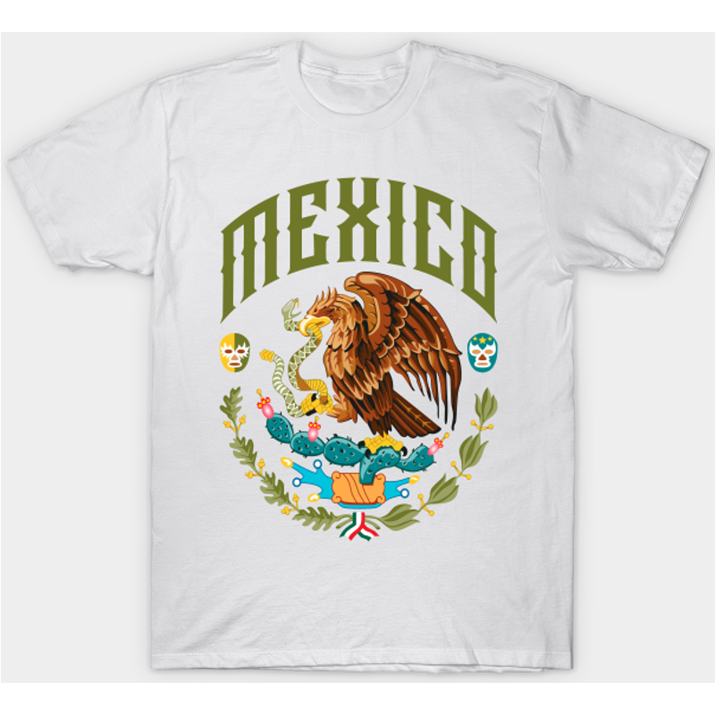 T-shirt pour hommes Mexico en bleu royal — T-shirts pour hommes