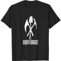 T-shirt Noir Gravediggaz pour Hommes