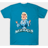 T-shirt pour hommes Ric Flair Woooo en bleu royal — T-shirts pour hommes