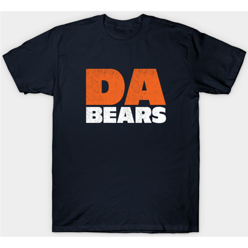 T-shirt noir pour hommes Da Bears — T-shirts pour hommes