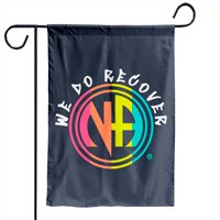 Drapeaux de jardin We Do Recover Logo Narcotics Anonymous — Drapeaux décoratifs