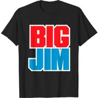 Big Jim Vintage Toy Men's T-Shirt in Black