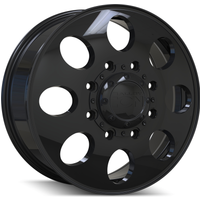 Jantes ION 167 Noir Brillant - 20x8.25 - Motif de boulon 8x200