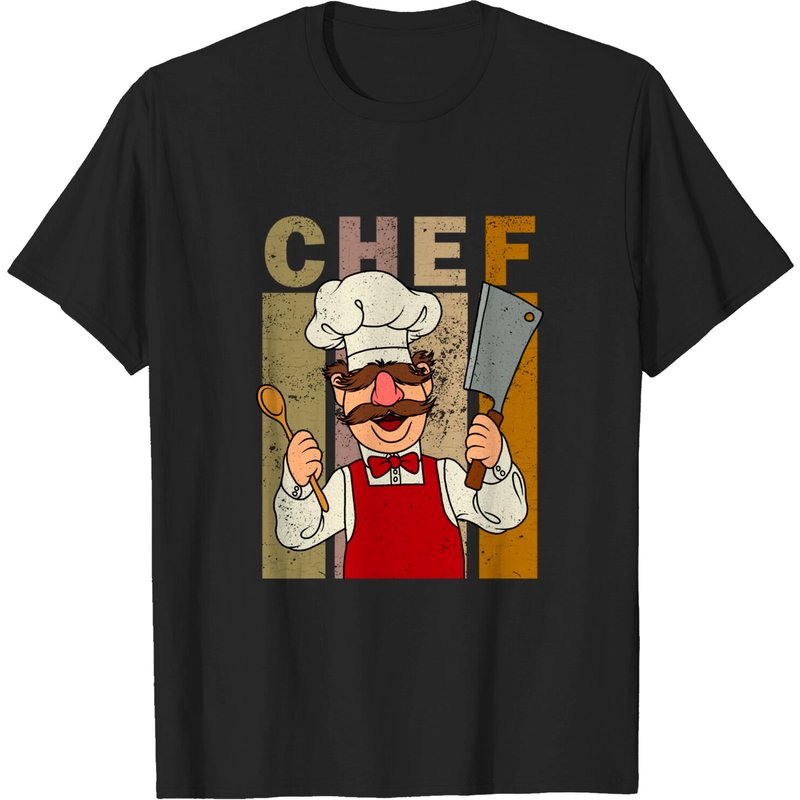 The Muppet Kitchen Swedish Chef Men's T-Shirt — Mens T Shirts