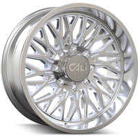 Cali Off Road 9118 Crusher Polished Wheels - 22x10 - 8x170 -19