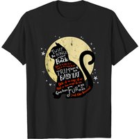 T-shirt Twist The Bones And Bend The Back Cat Witch Hallow pour hommes — T-shirts pour hommes