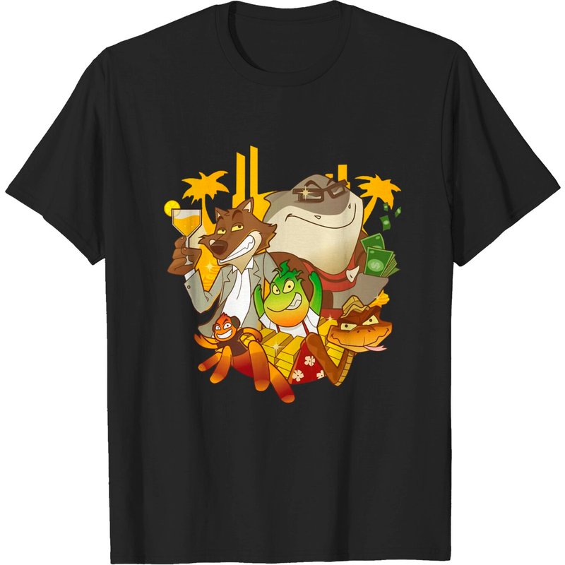 T-shirt classique The Bad Guys Movie 2022 pour hommes — T-shirts pour hommes