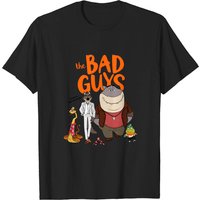 T-shirt essentiel The Bad Guys pour hommes - Noir