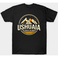 T-shirt Souvenir Vintage Ushuaia Argentine pour Hommes — T-shirts pour hommes