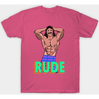 T-Shirt Rude Dude pour hommes - Noir — T-shirts pour hommes