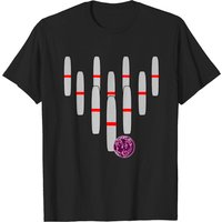 T-shirt Bowling Candlepins pour hommes