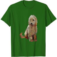 T-shirt Golden Doodle pour hommes en noir — T-shirts pour hommes