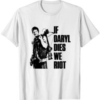 T-shirt pour hommes If Daryl Dies We Riot