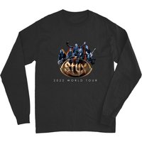 T-shirt à manches longues unisexe Styx World Tour 2022 — T-shirts pour hommes