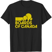 T-shirt Music de Boards Of Canada pour hommes en noir — T-shirts pour hommes