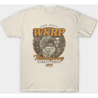 T-shirt WKRP Turkey Drop 1978 Action de grâce pour hommes
