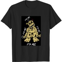 T-shirt pour hommes Golden Freddy en noir